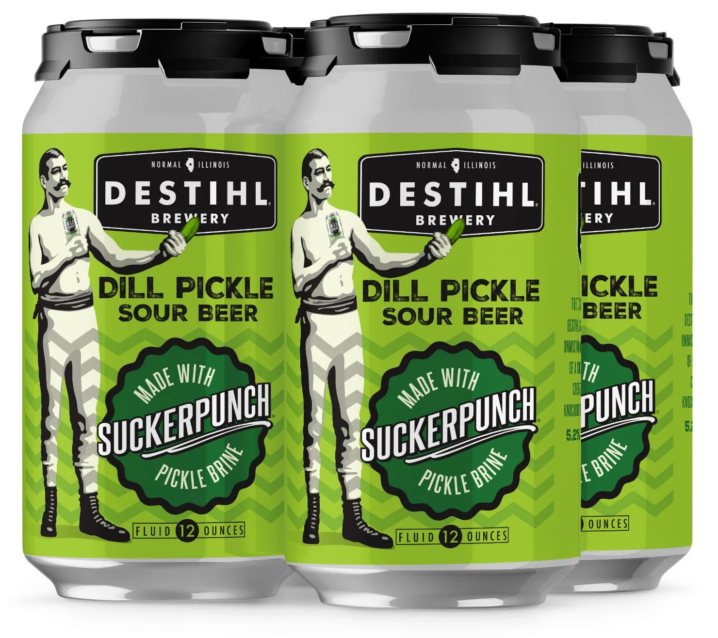 Destihl Brewery Suckerpunch Dill Pickle Sour Beer 4pk Can