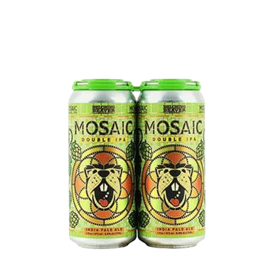 Belching Beaver Mosaic Double IPA (4PKC