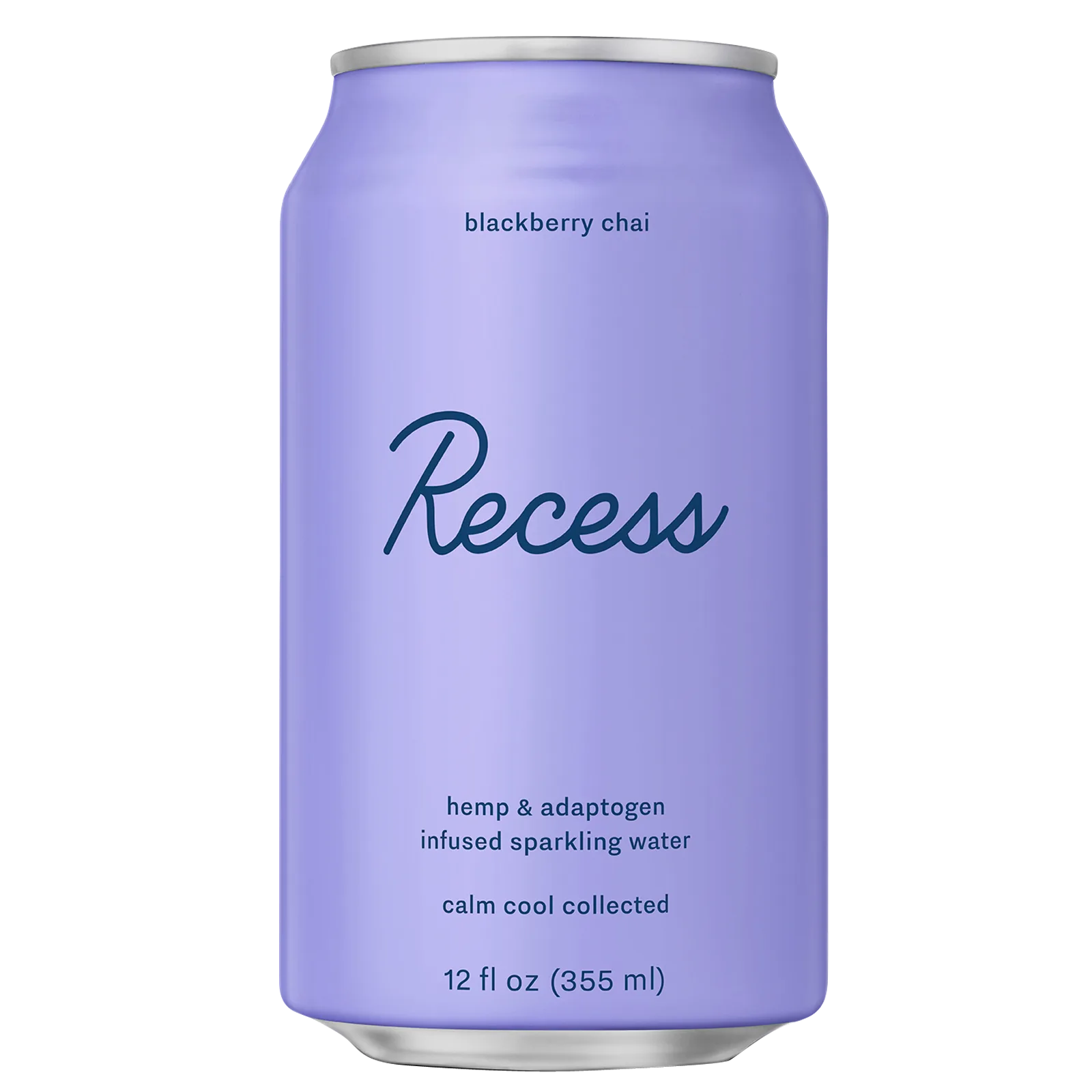 Recess Blackberry Chai CBD Sparkling Water Can