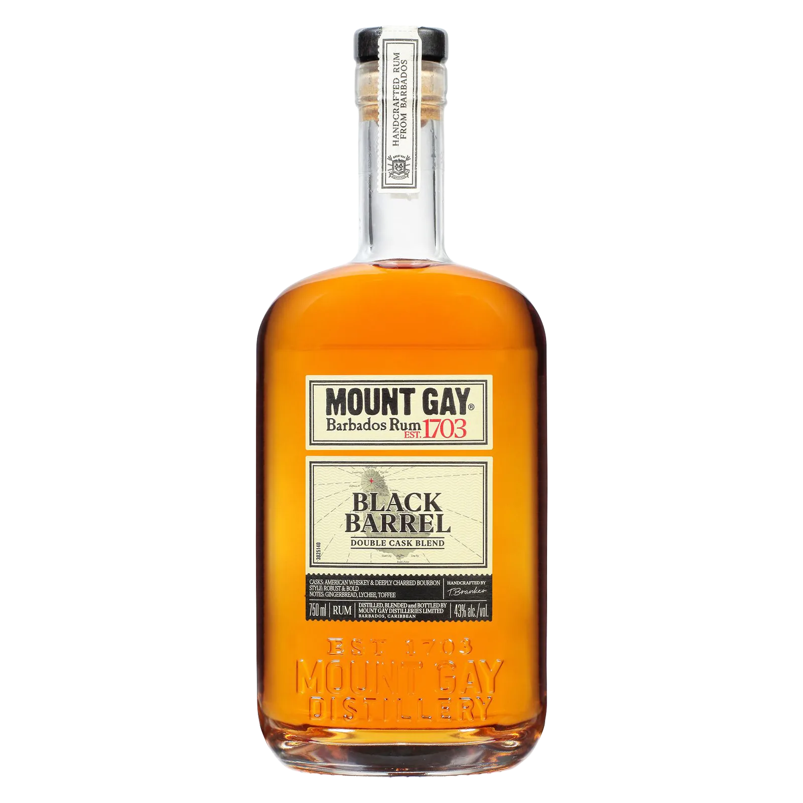 Mount Gay Black Barrel Double Cask Blend Rum