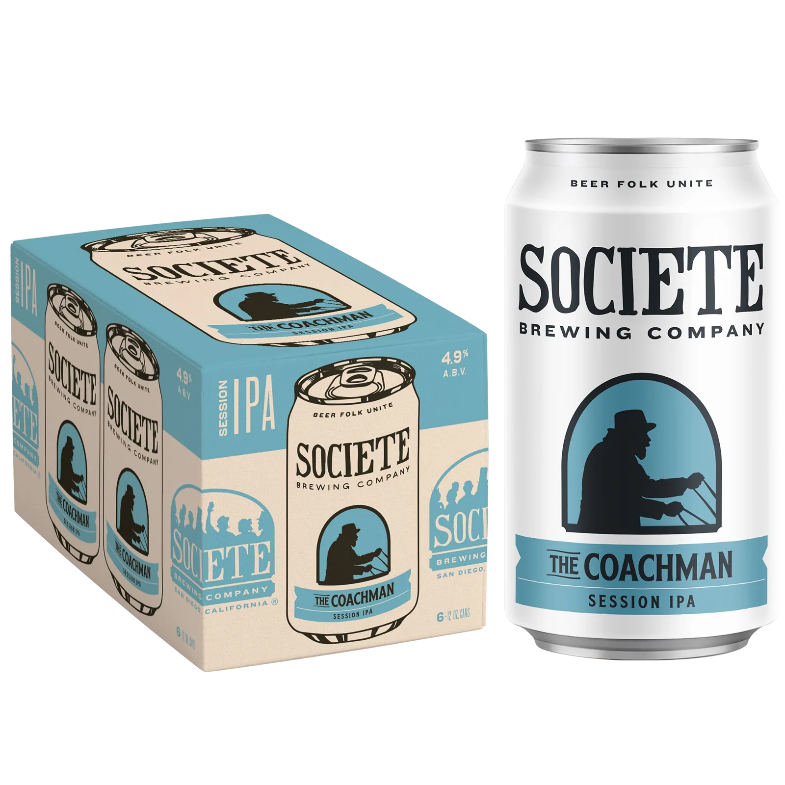 Societe Brewing The Coachman Session IPA 6pk Can