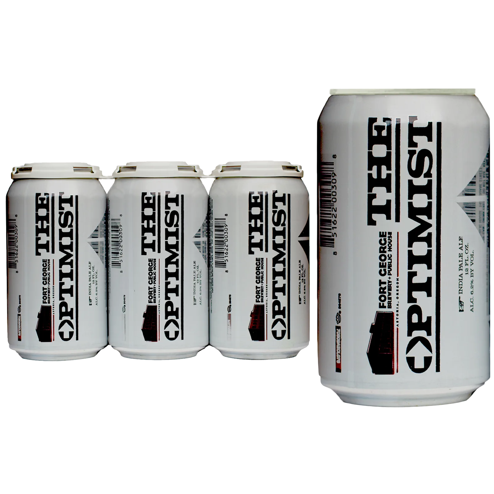 Fort George The Optimist IPA 6 pk Can 6.2% ABV