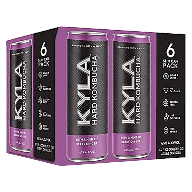 KYLA Hard Kombucha Berry Ginger 6pk 12oz Can
