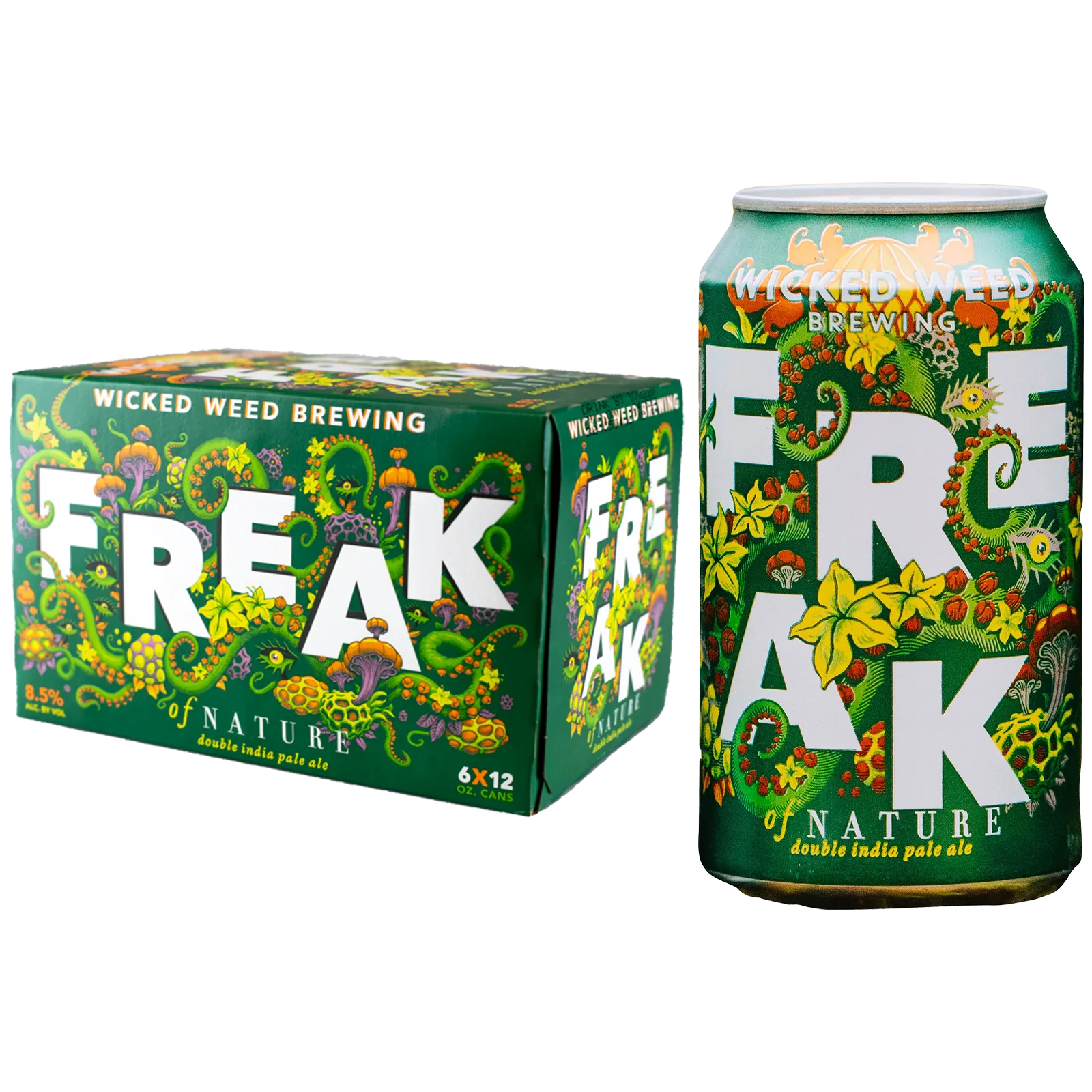 Wicked Weed Freak of Nature 6pk Can 8.5% ABV