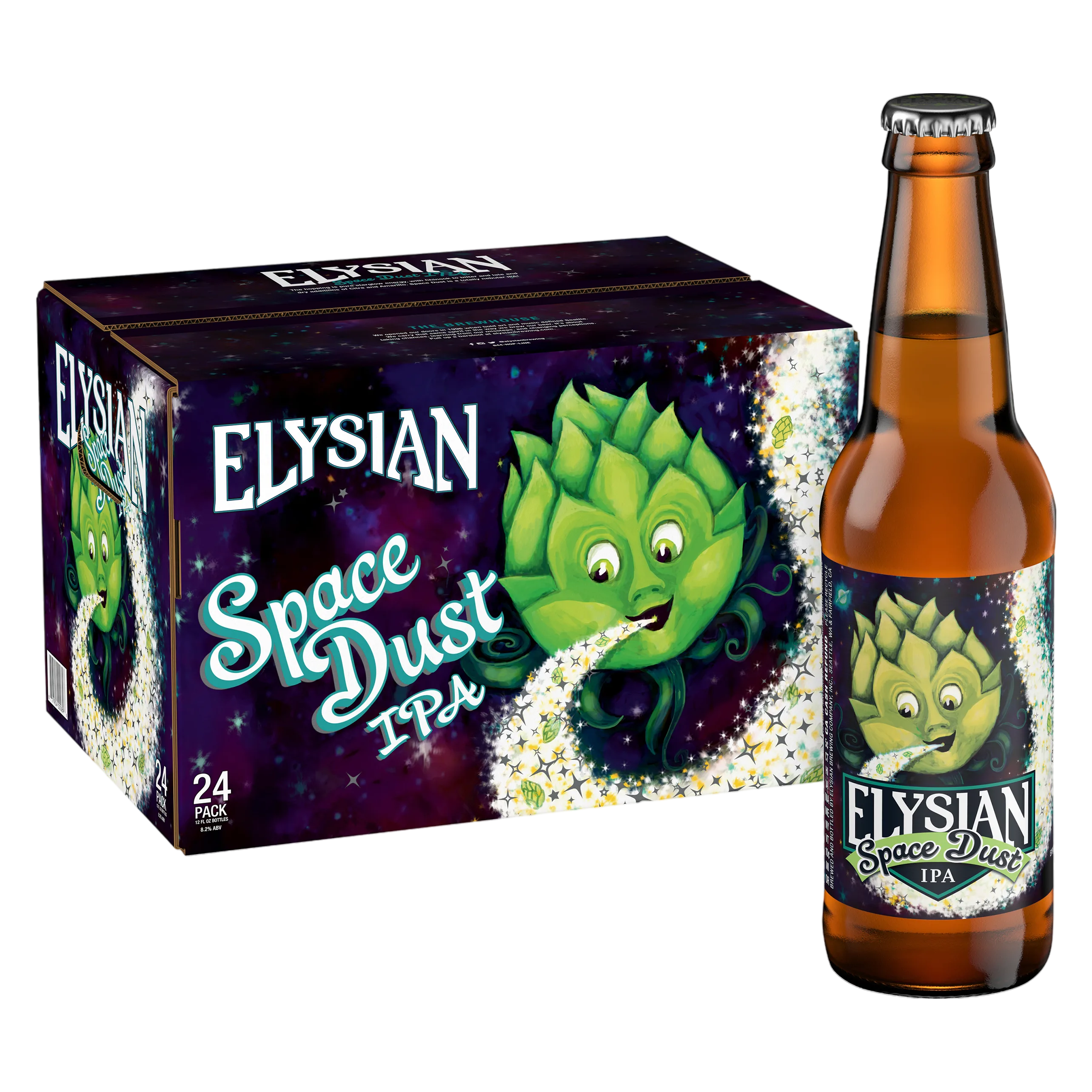 Elysian Brewing Space Dust IPA 24pk Btl