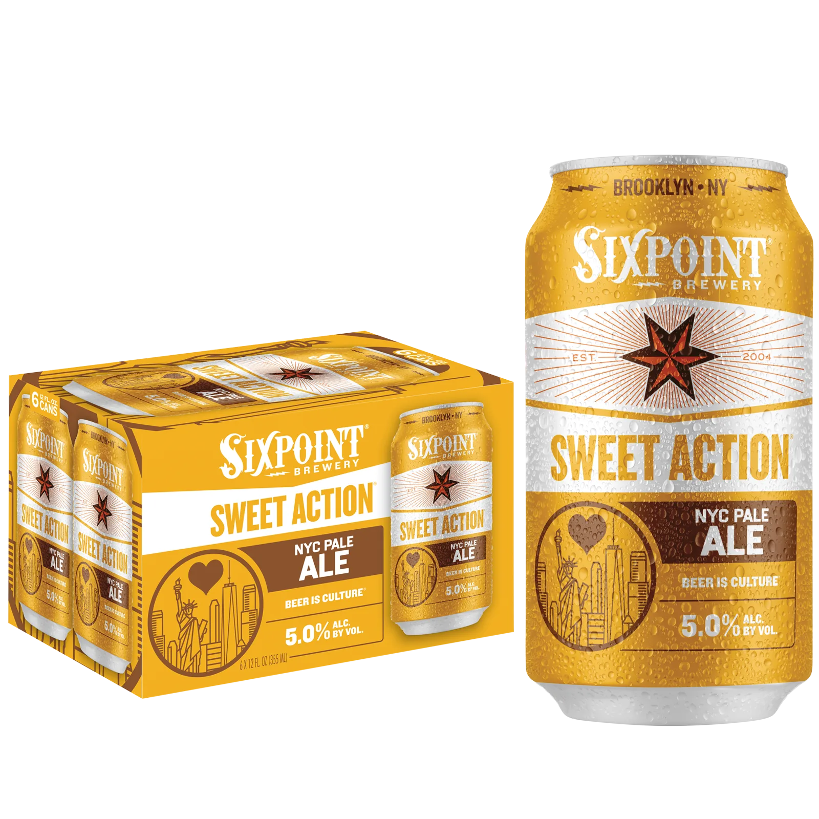 Sixpoint Sweet Action 6-Pack Cans 5.0% ABV