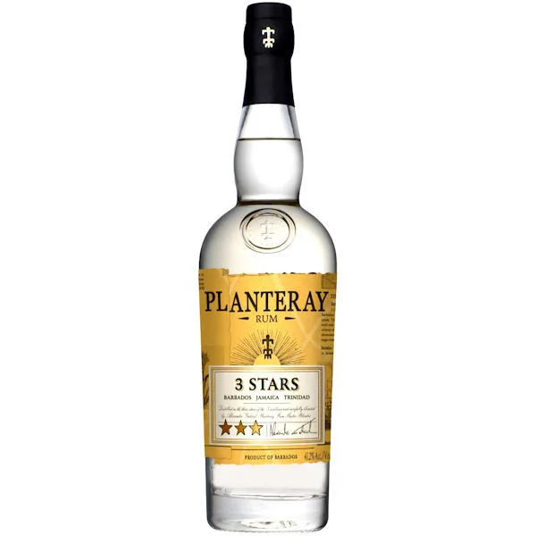 Planteray 3 Star Barbados Jamaica And Trinidad Light Rum 1L