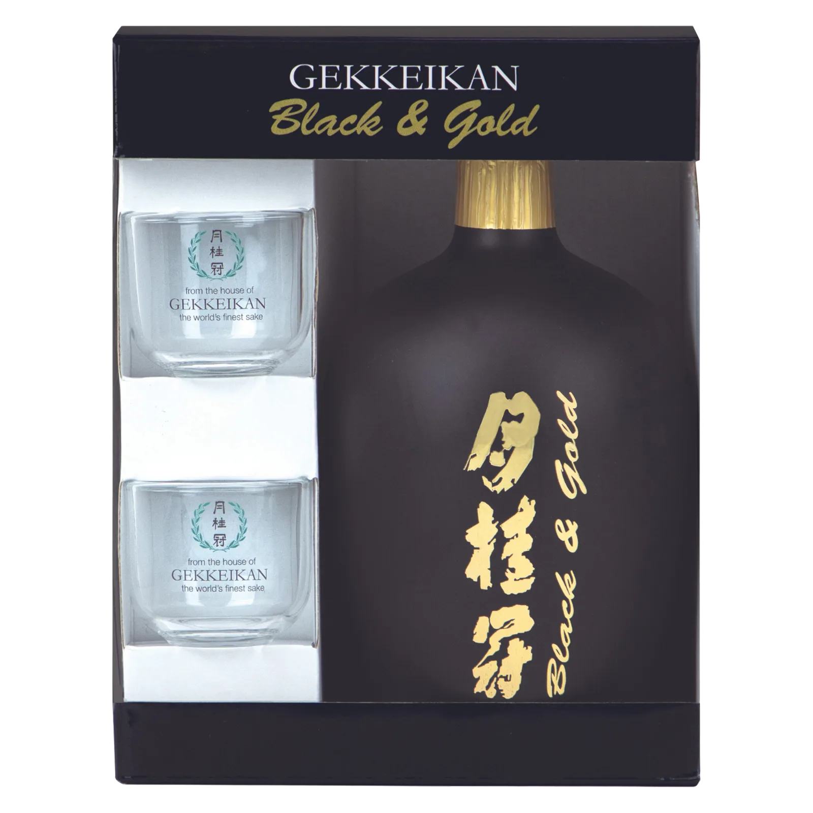 Gekkeikan Black & Gold Sake Gift Set