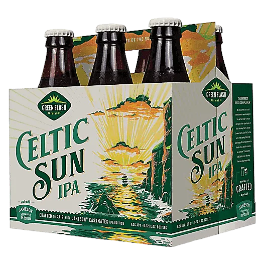 Green Flash Brewing Celtic Sun IPA 6pk Btl