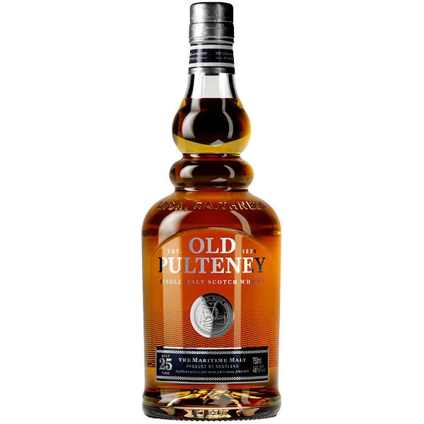 Old Pulteney 25 Year Old Single Malt Scotch 750Ml
