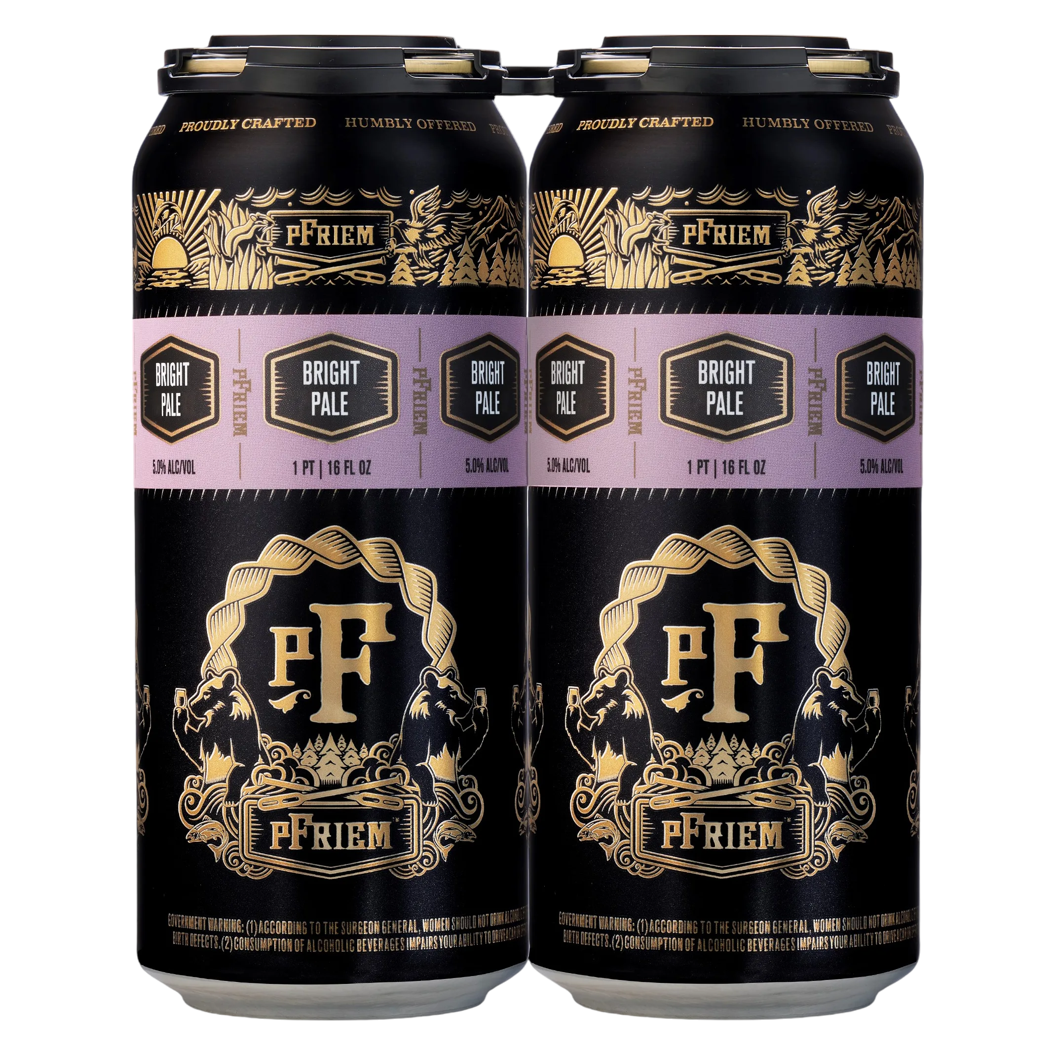 pFriem Seasonal Pale Ale - Bright Pale (4PKC