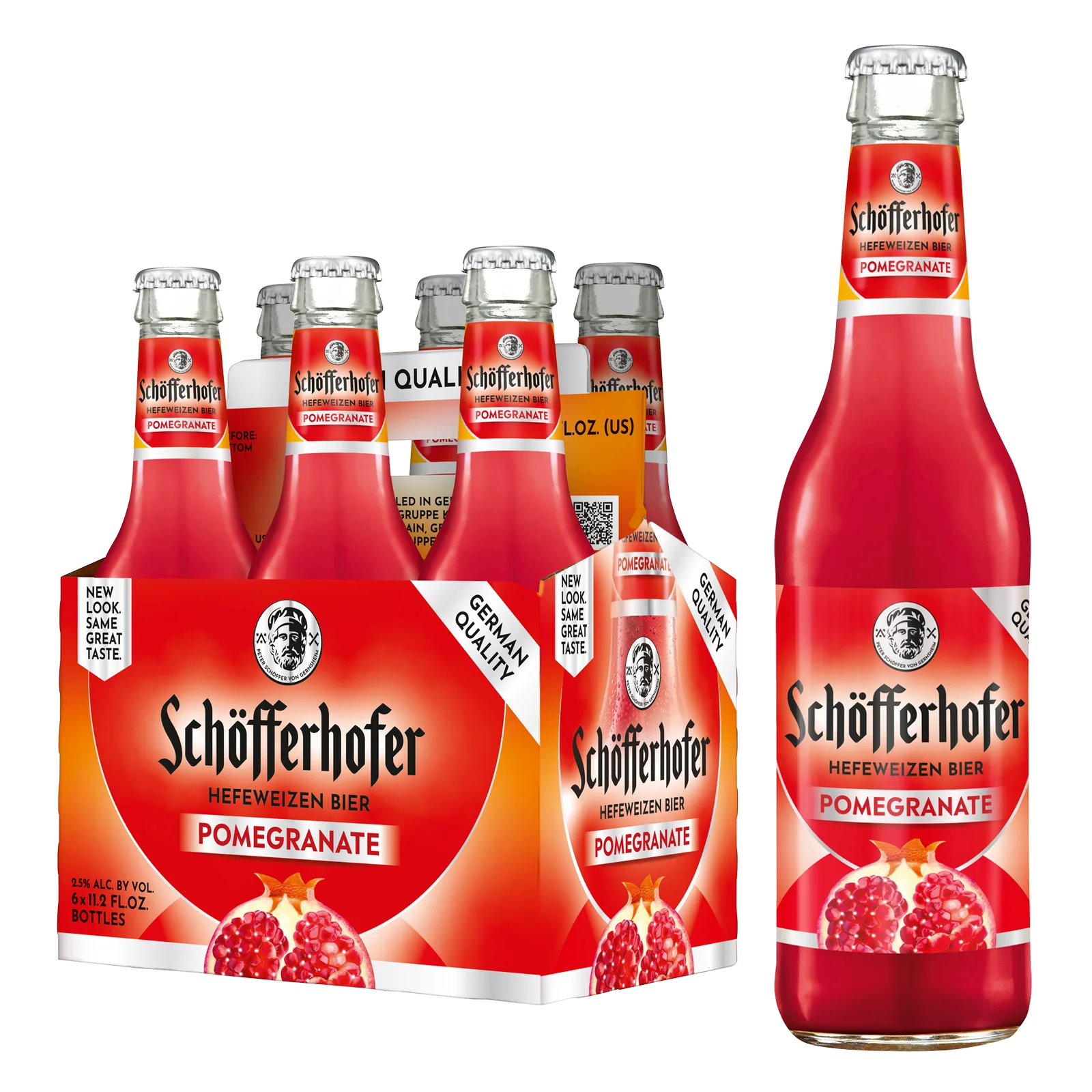 Schofferhofer Pomegranate 6pk 11.2oz Btl