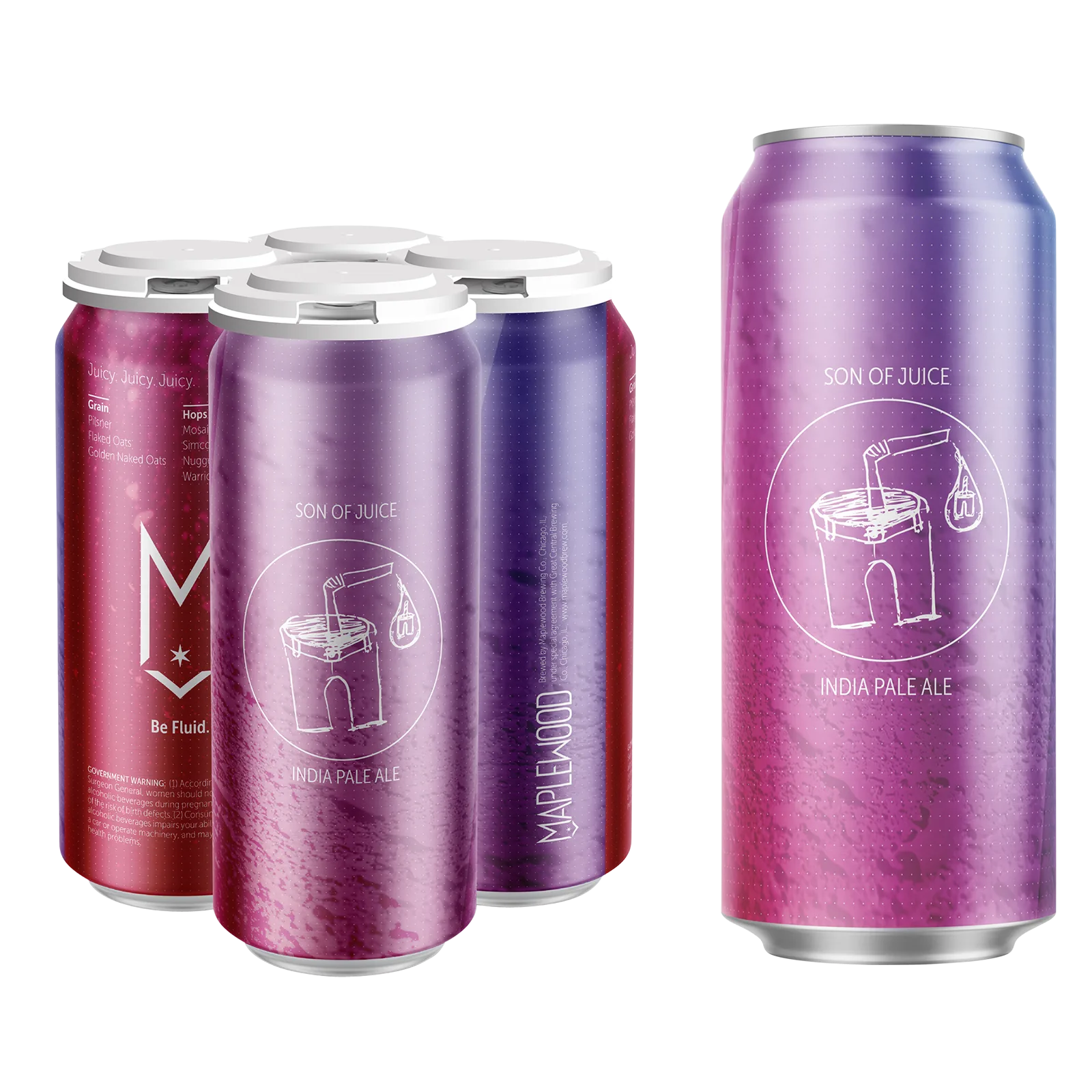 Maplewood Brewery Son of Juice India Pale Ale 4pk 16oz Can 6.3% ABV