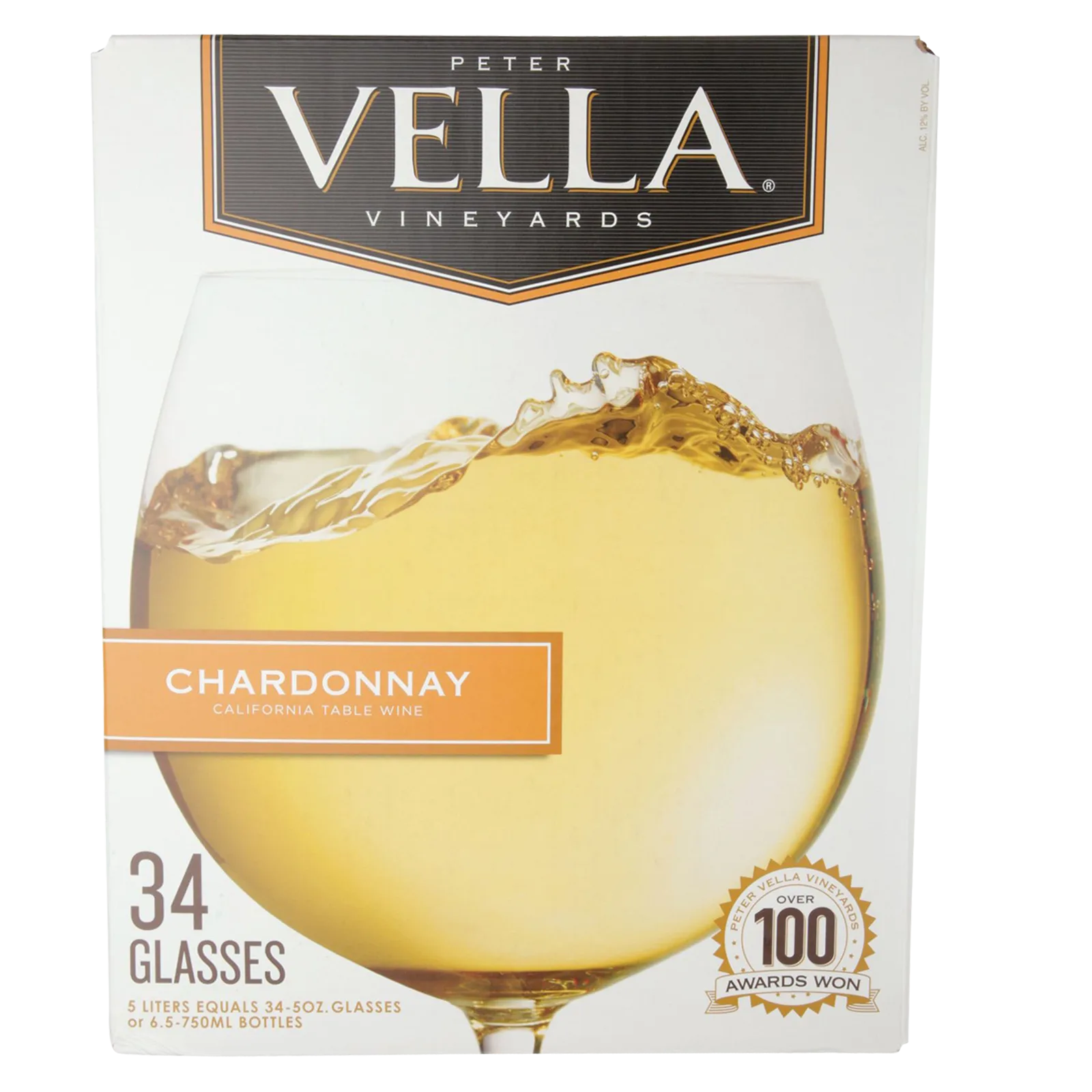 Peter Vella Chardonnay 5 L Box