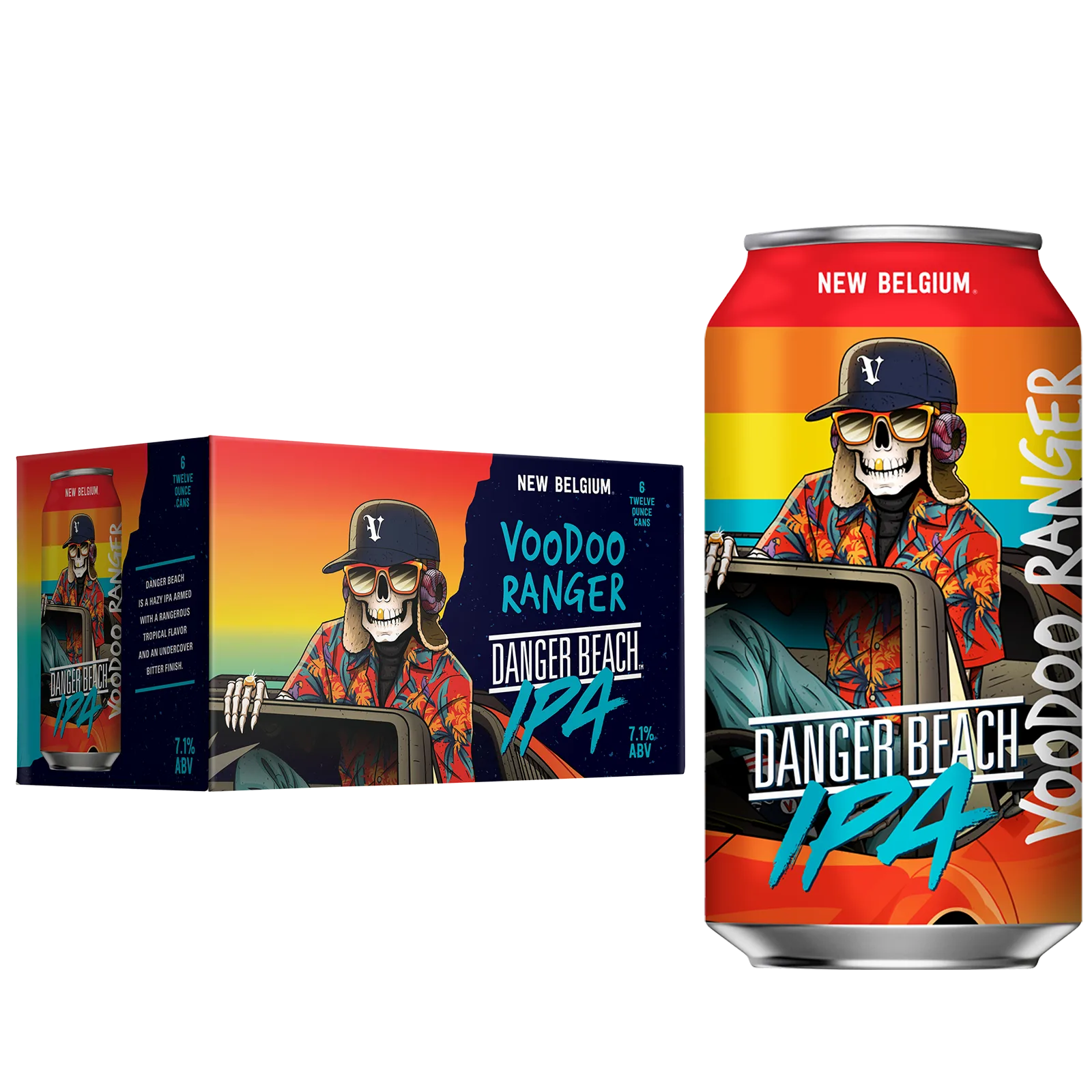 New Belgium Voodoo Ranger Rotating IPA 6pk Can