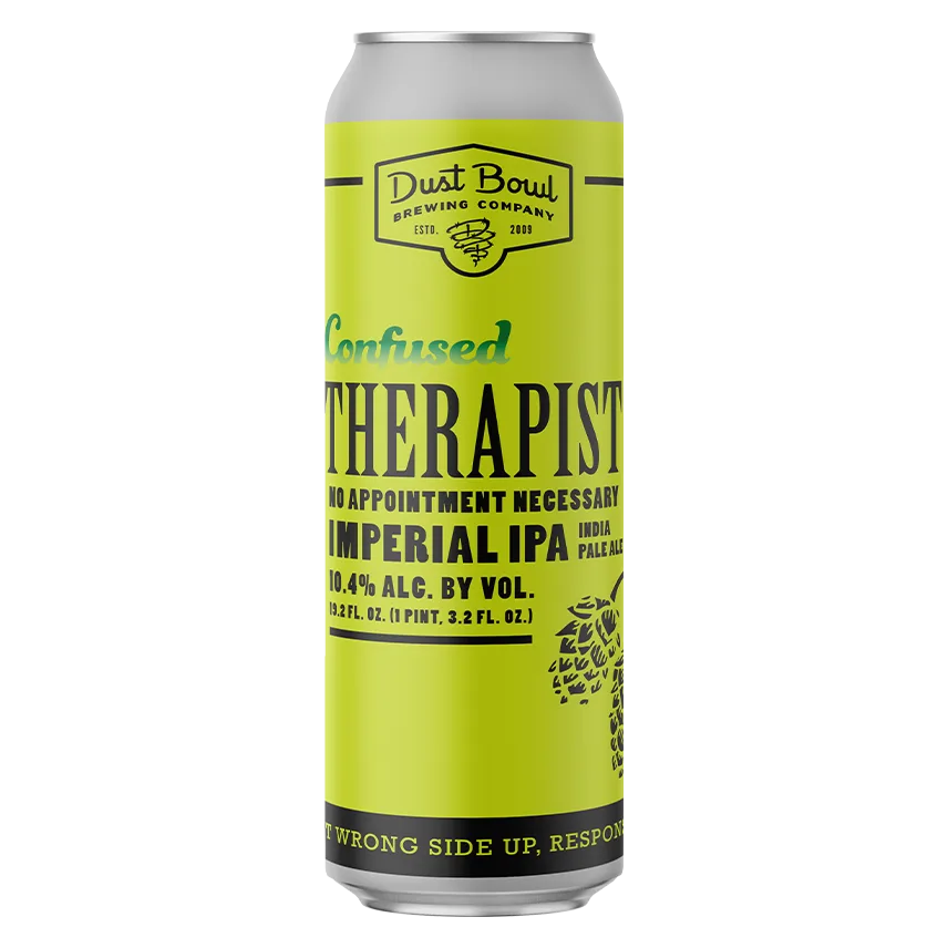 Dust Bowl Brewing Confused Therapist Imperial IP Single 19.2oz Can