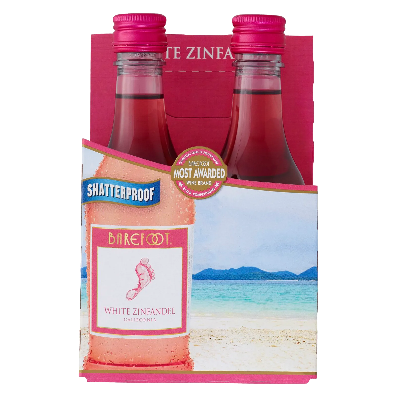 Barefoot White Zin 4pk