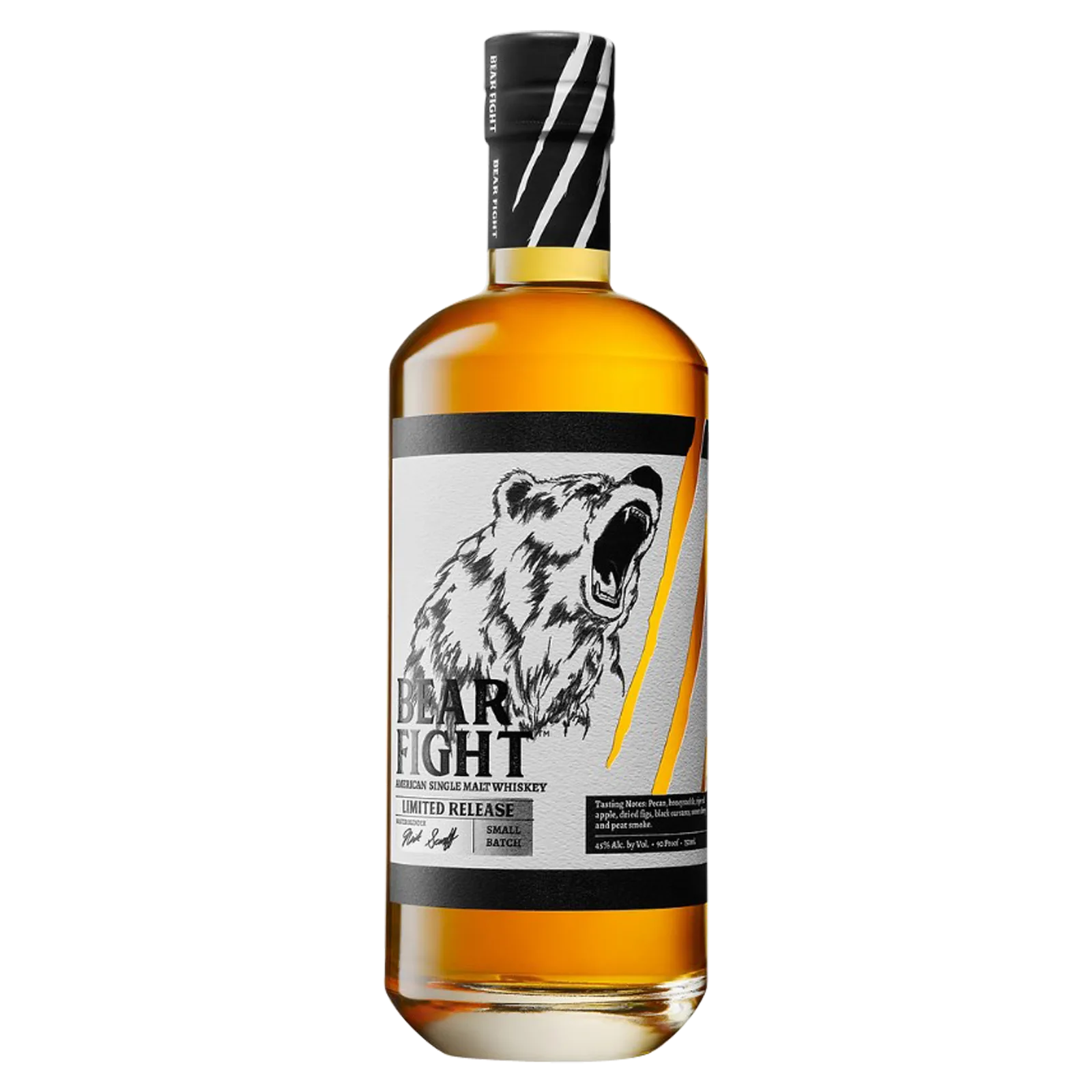 Bear Fight American Single Malt Whiskey (90 proof