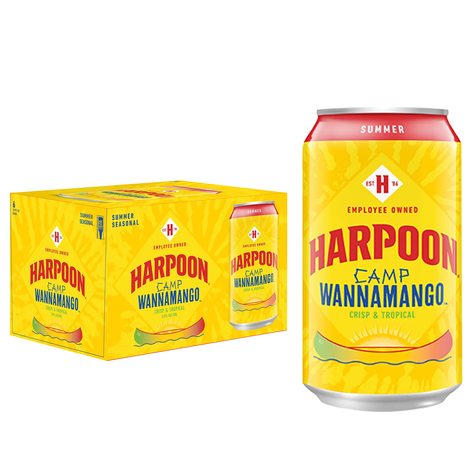Harpoon Camp Wannamango 6pk Can 5.0% ABV
