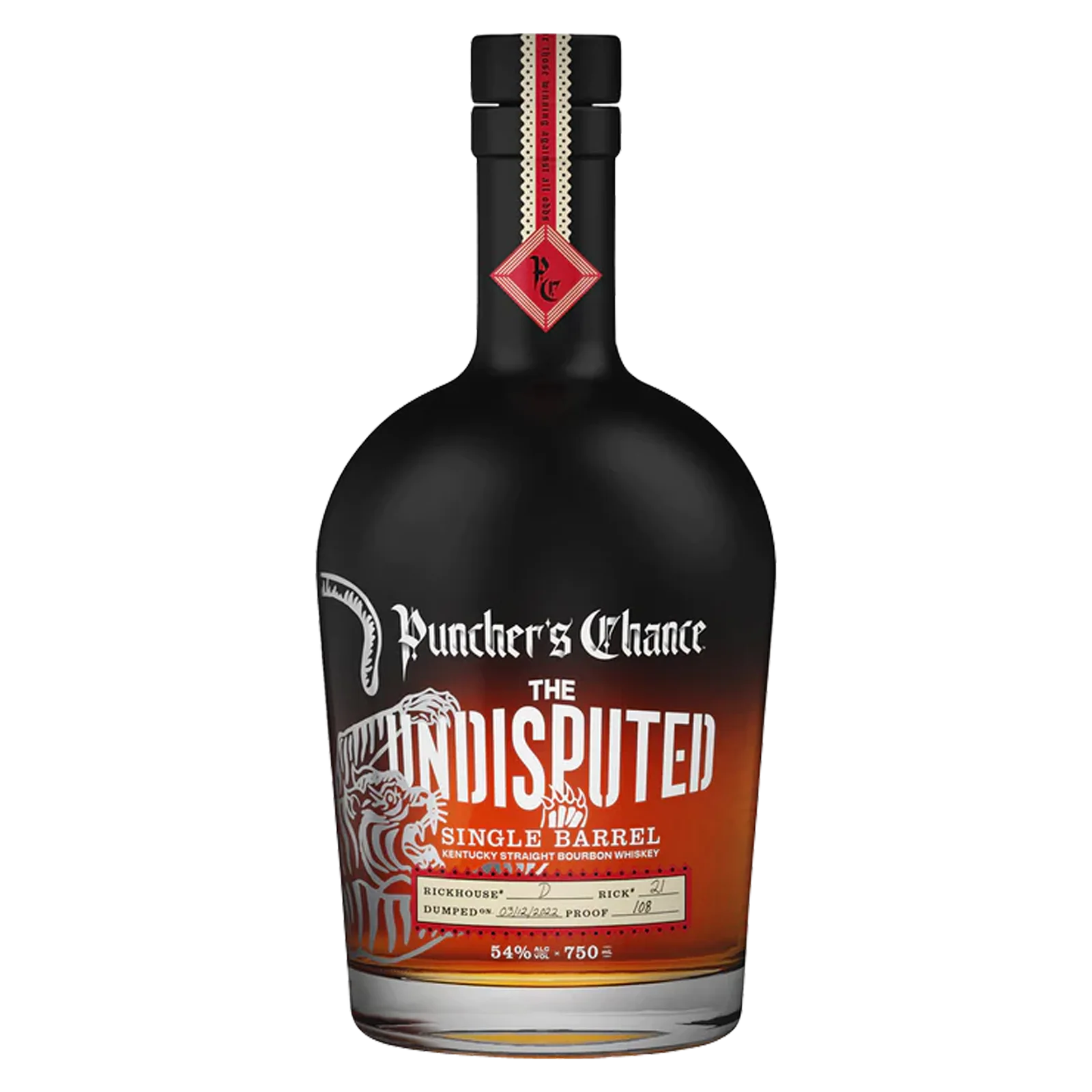 Puncher's Chance Single Barrel Bourbon Undisputed (108 Proof