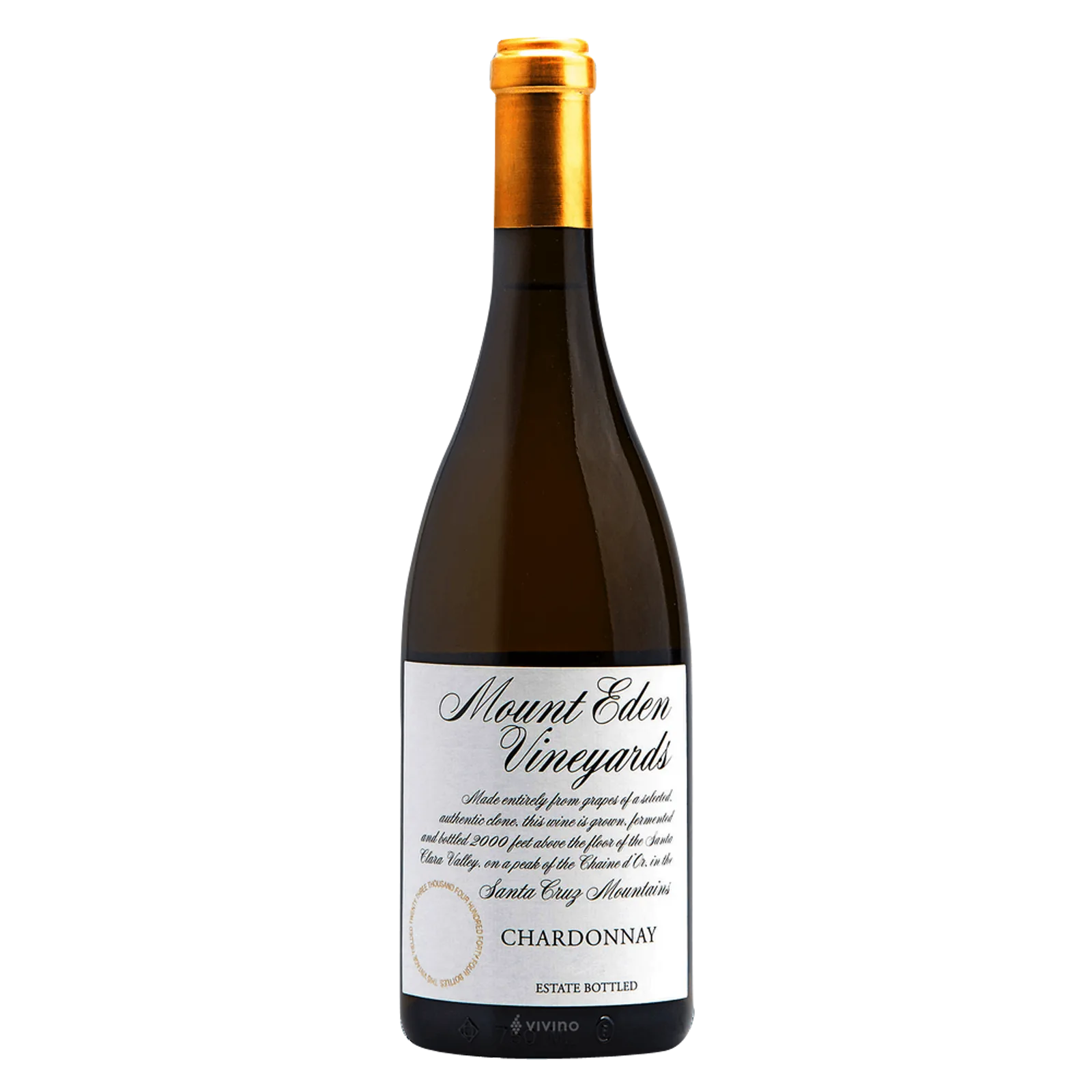 DNU Mount Eden Estate Chardonnay 2010 750ml