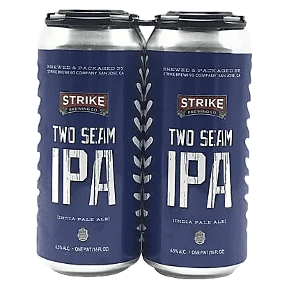 Strike Brewing Two Seam IPA 4pk 16oz Can