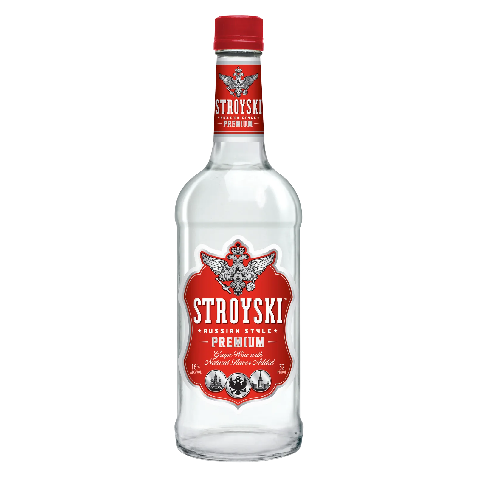 Stroyski Russian Premium 32pf 1L (32 Proof)