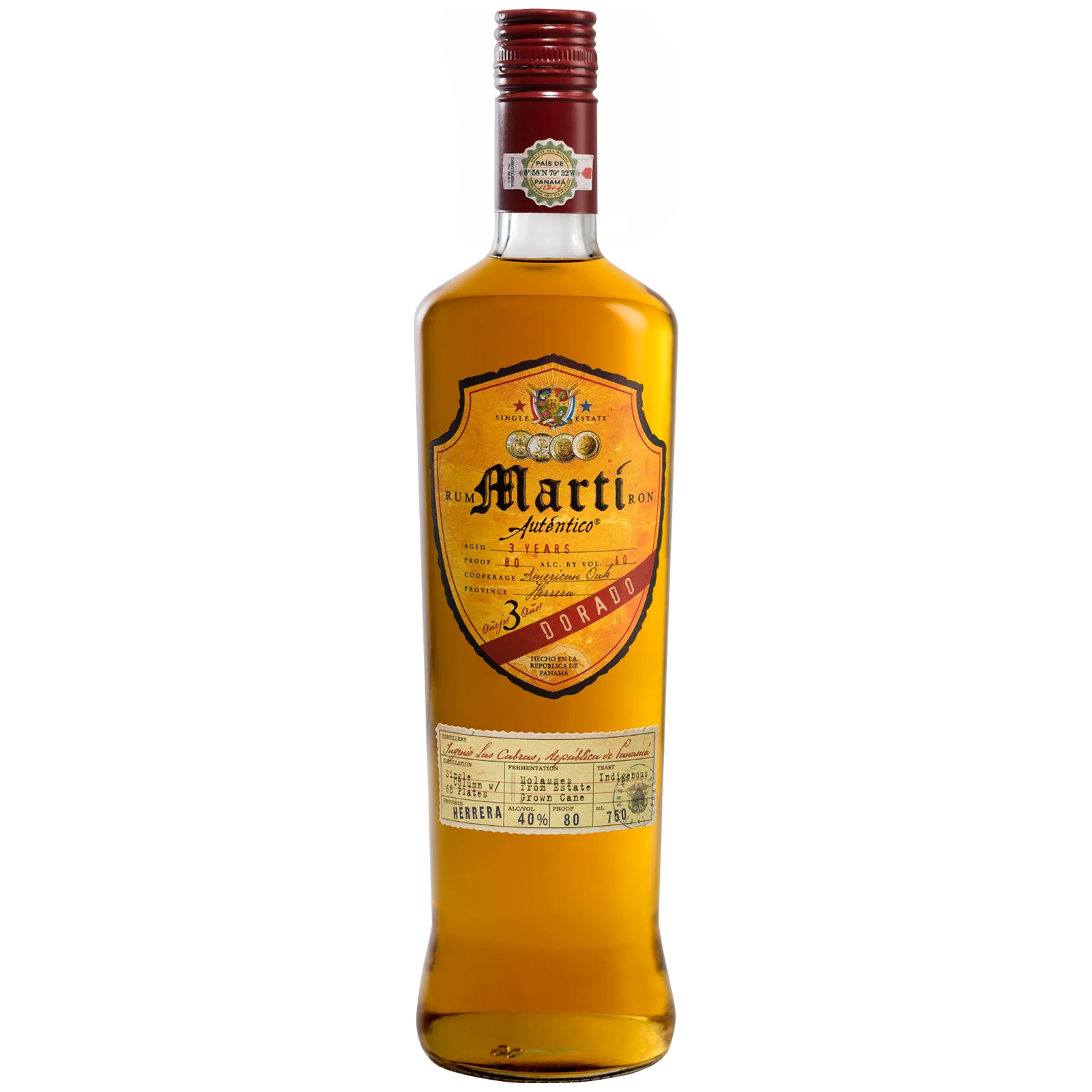 Marti Dorado Rum 3 Yr(80 proof
