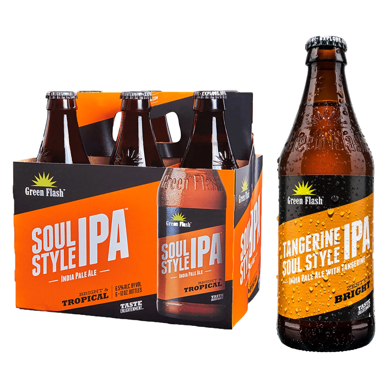Green Flash Soul IPA 6 Pack Bottles