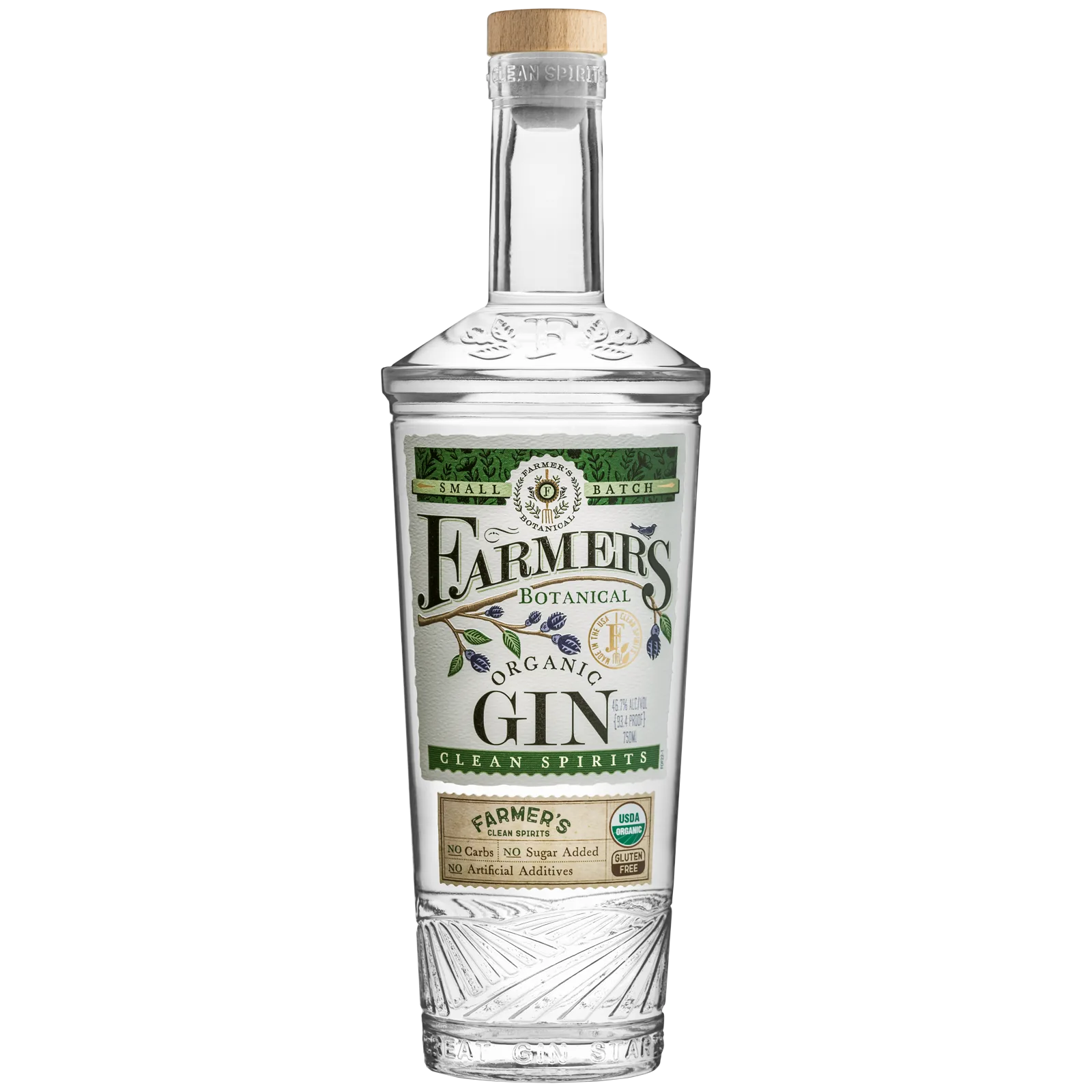 Farmers Organic Gin (93.4 proof