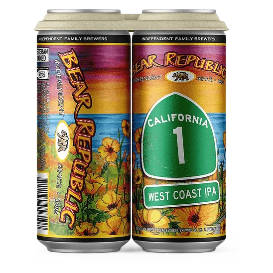 BEAR REPUBLIC HWY 1 WC IPA 4PK (4PKC