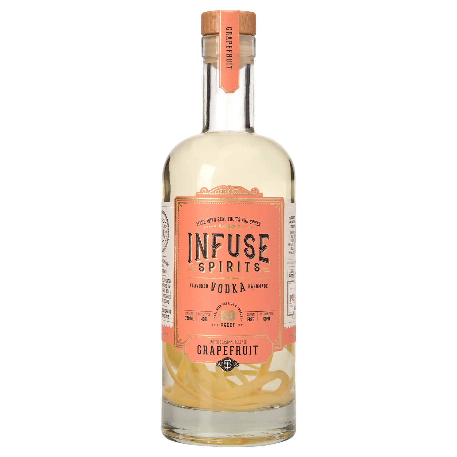 Infuse Spirits Grapefruit Vodka