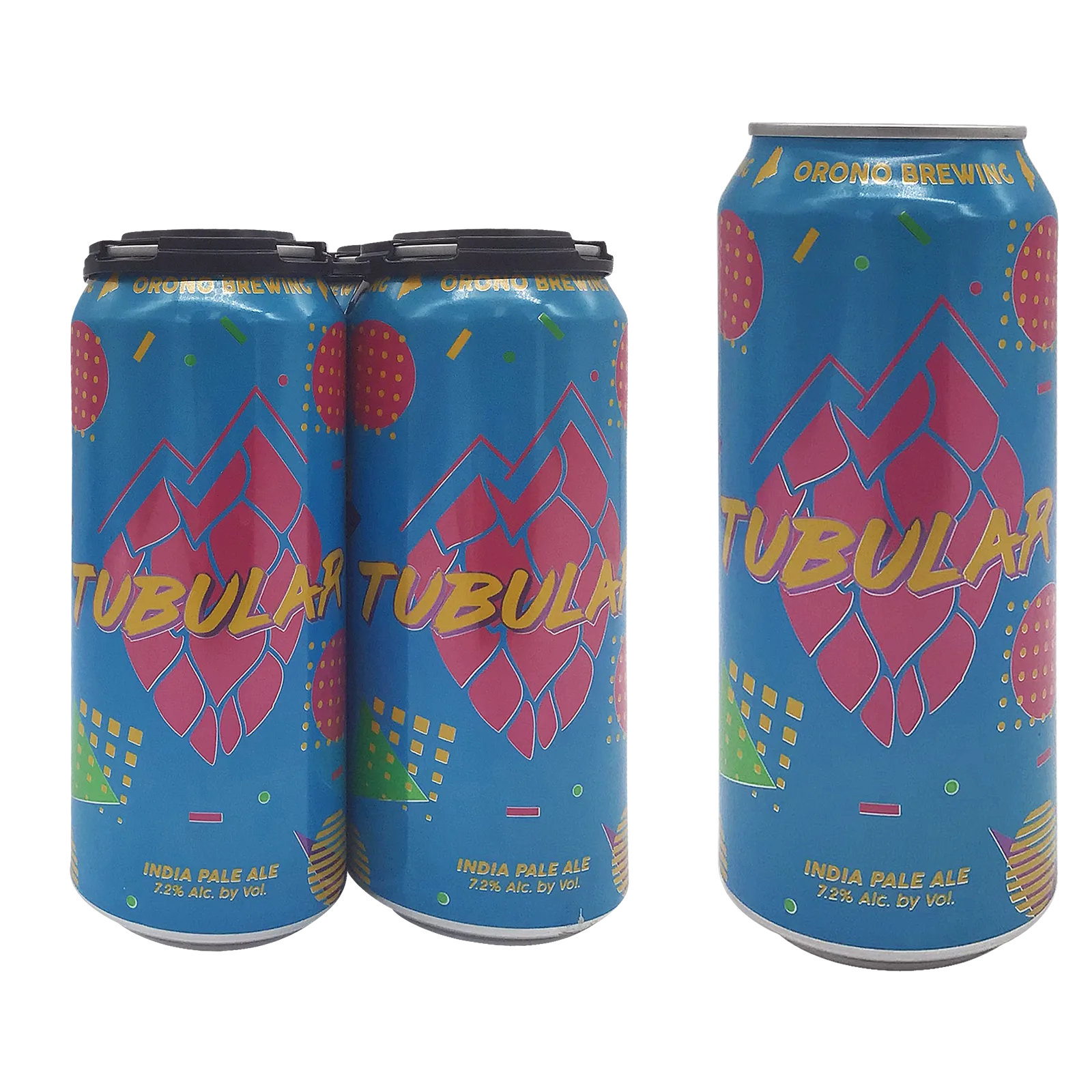 Orono Brewing Tubular Ipa 4Pk 16Oz Can 7.2% Abv