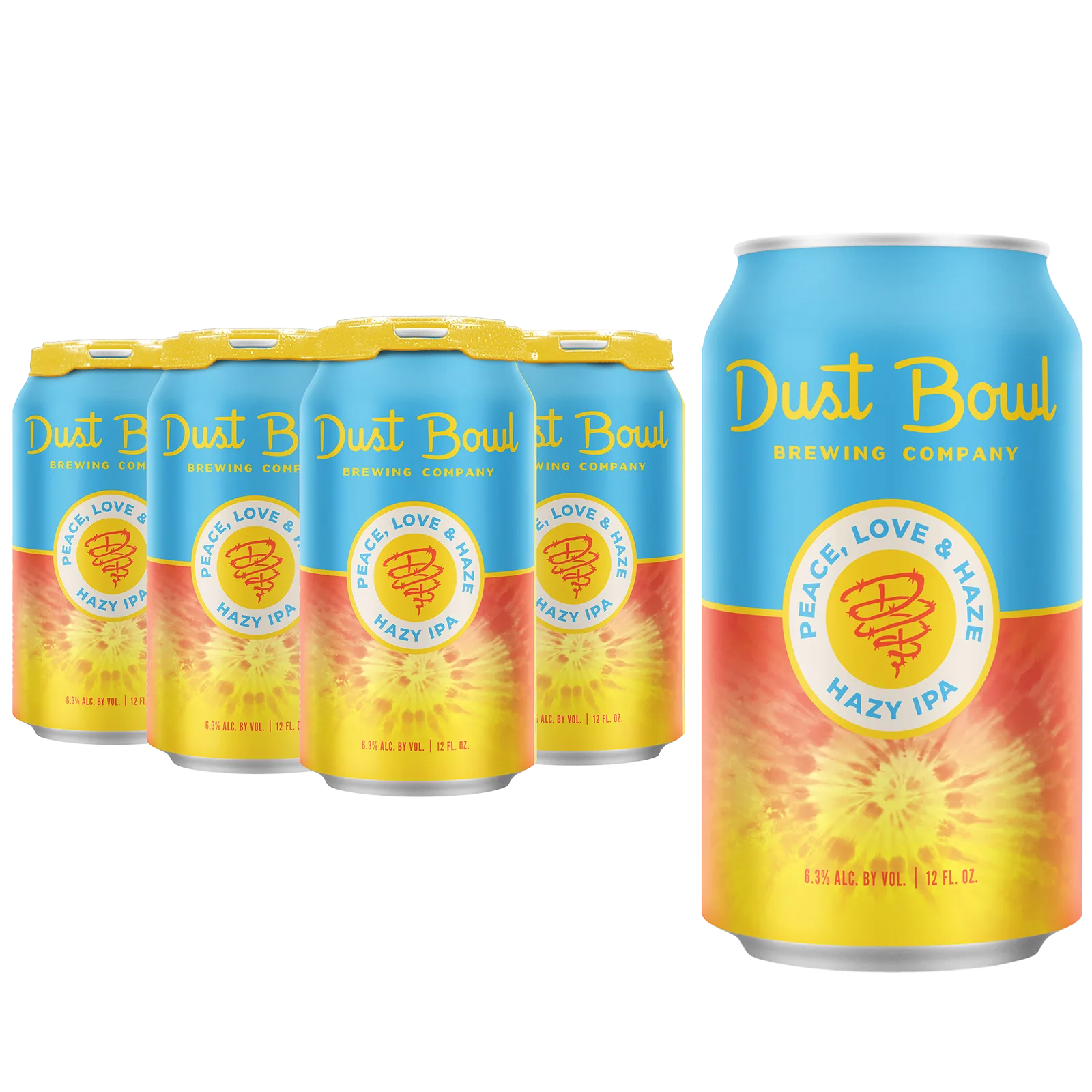 Dust Bowl Brewing Peace, Love & Haze 6pk Can 6.3% ABV