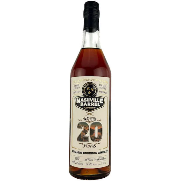 Nashville Barrel Co 20 Year Old Straight Bourbon Whiskey 750Ml