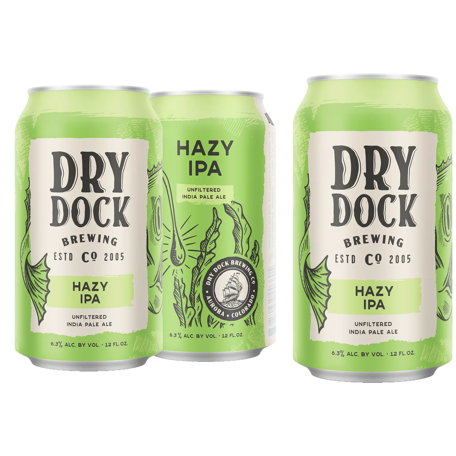 Dry Dock Hazy IPA 6pk Can 6.3% ABV