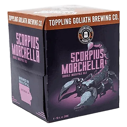 Toppling Goliath Brewing Scorpius Morchella Double IPA 4pk 16oz Can