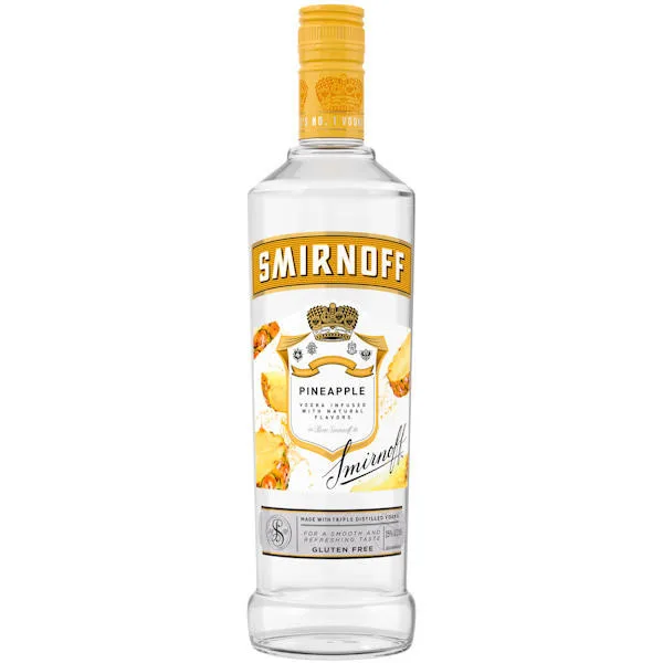 Smirnoff Pineapple Vodka 750Ml