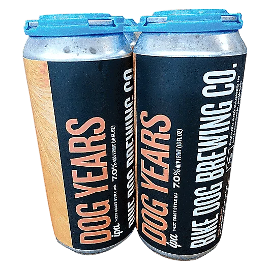 Bike Dog Dog Years IPA 4pk 16oz Can