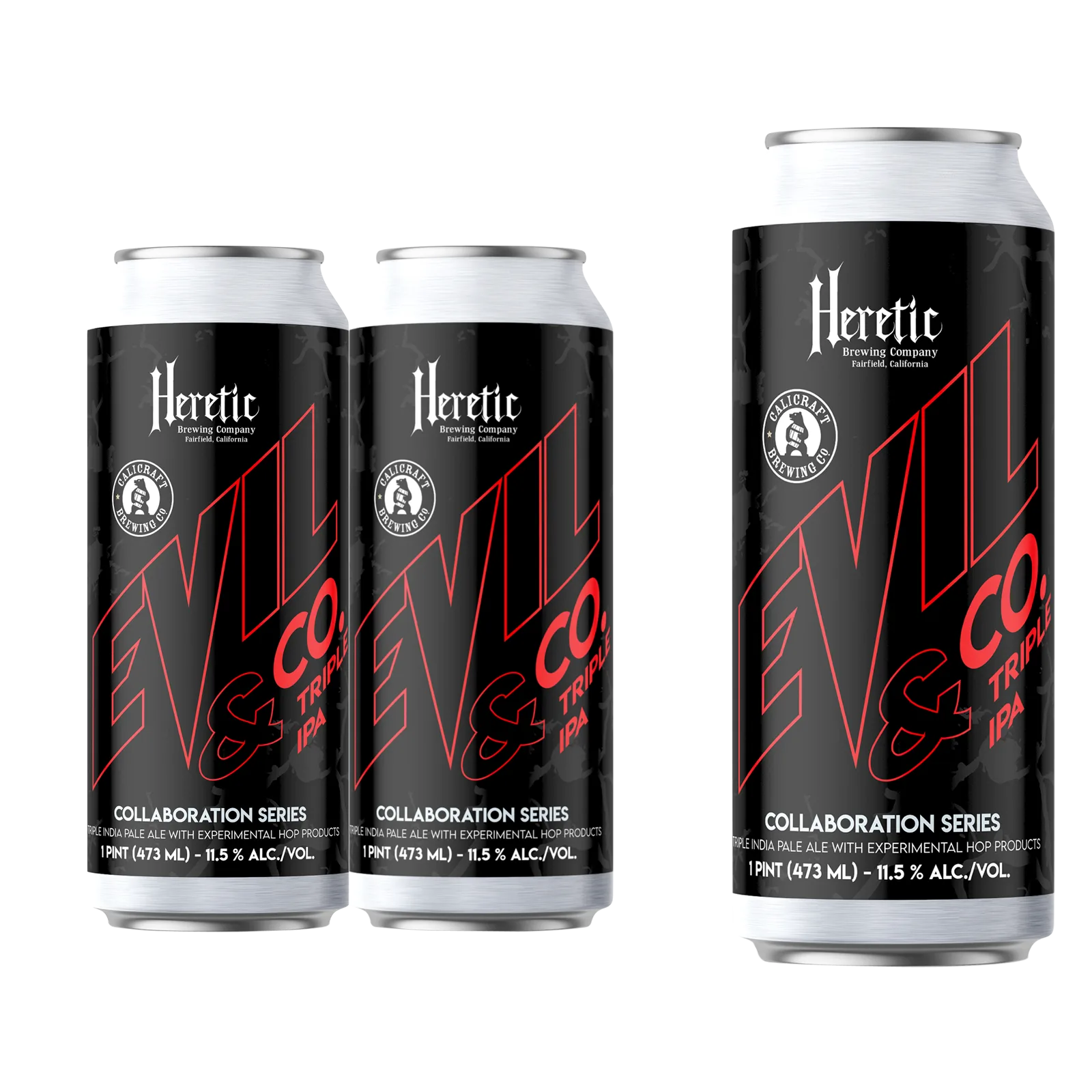 Heretic Brewing Evil 3 triple IPA 4pk 16oz Can