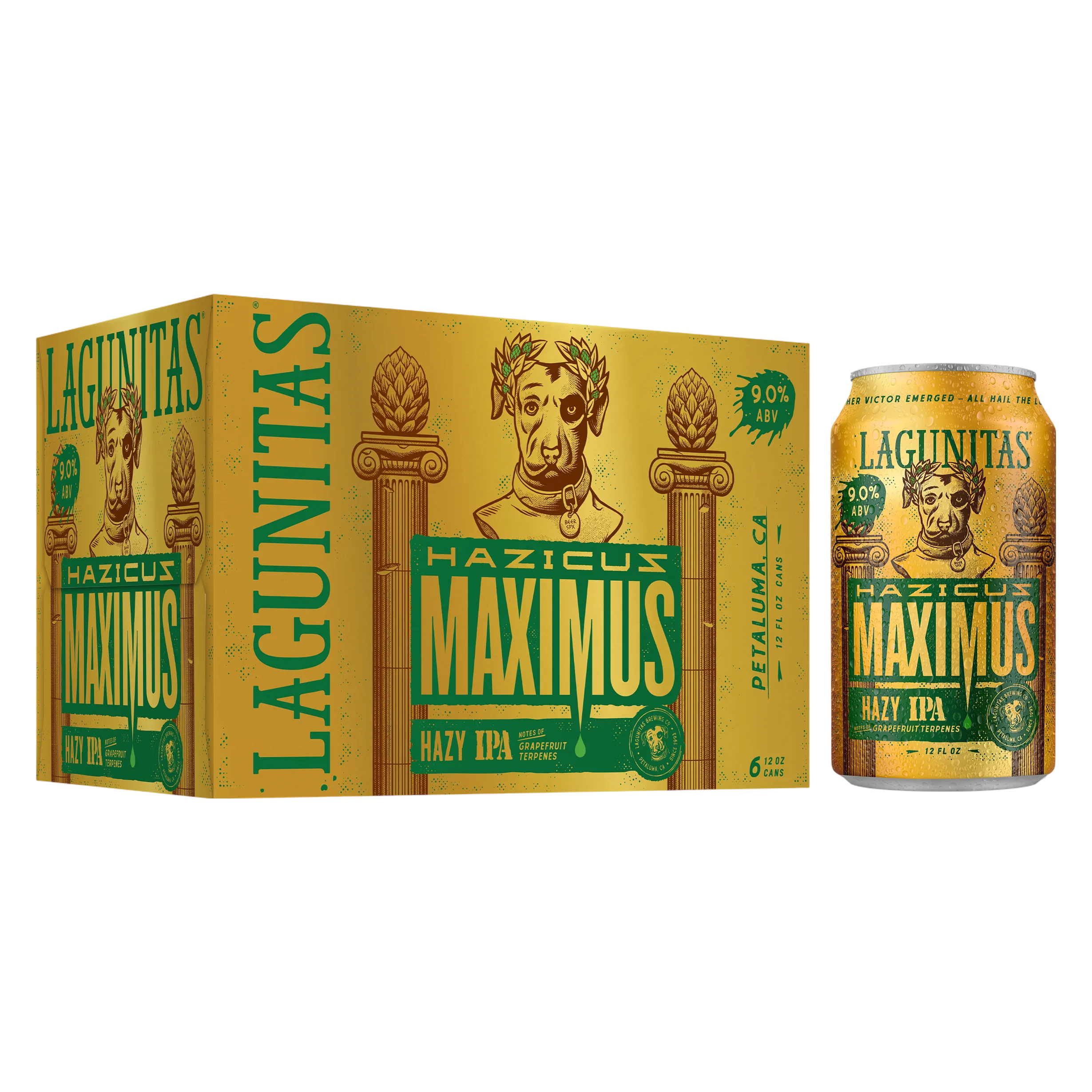 Lagunitas Maximus Hazy IPA 6pk Can 9% ABV