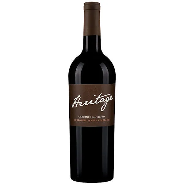 Browne Family Vineyards Heritage Columbia Valley Cabernet Washington 2022