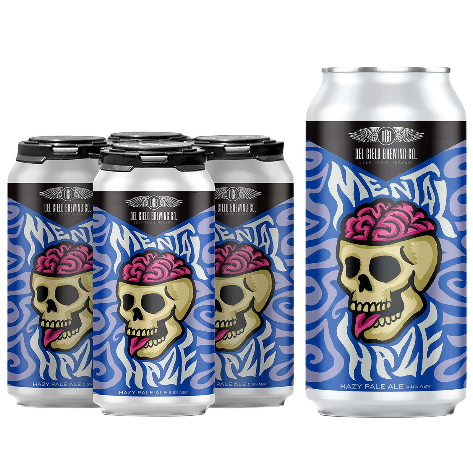 Del Cielo Brewing Co. Mental Haze Pale Ale 4pk 16oz Can