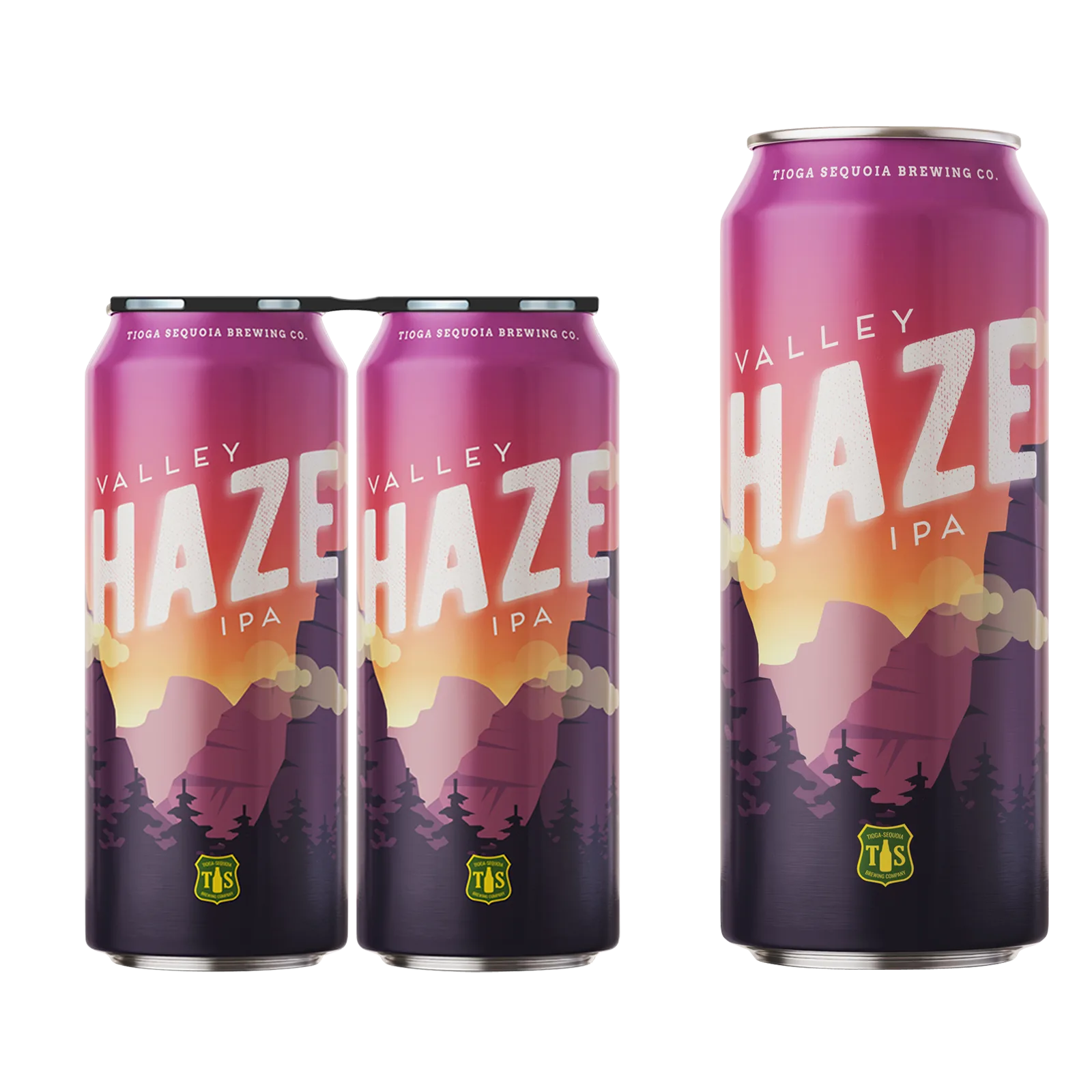 Tioga-Sequoia Brewing Valley Haze IPA 4pk 16oz Can