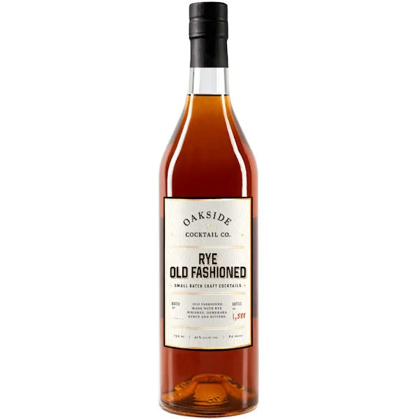 Oakside Cocktail Co Rye Old Fashioned 750Ml