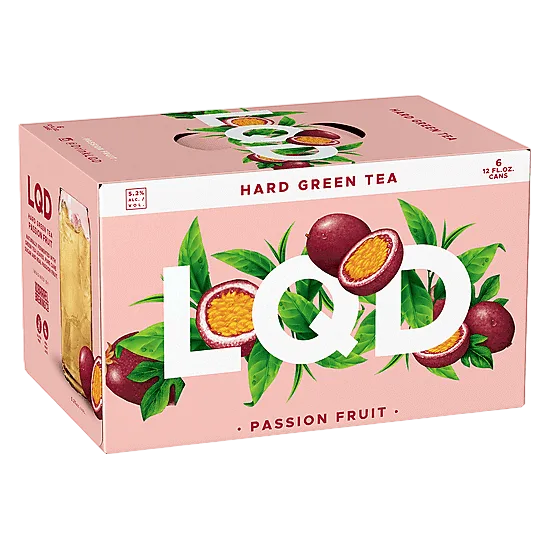 10 Barrel Hard Green Tea Passion Fruit 6pk 12oz Can