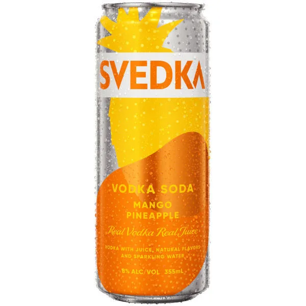 Svedka Mango Pineapple Vodka Soda 4 Pack