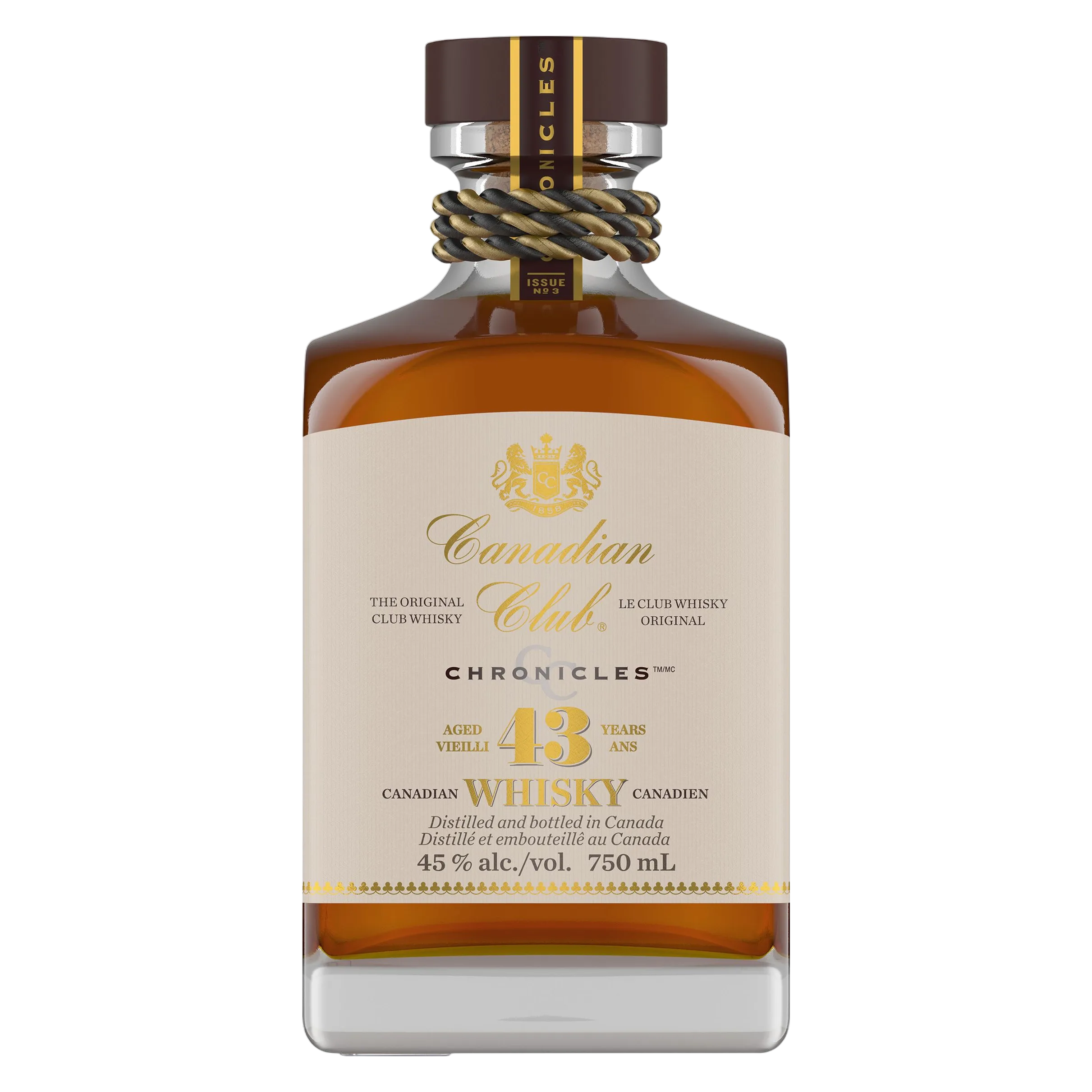 Canadian Club Whisky Chronicles 43 Yr
