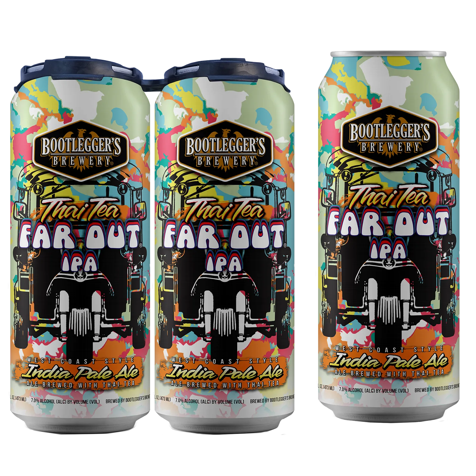 Thai Tea Far Out IPA 4pk 16oz Can 7.1% ABV