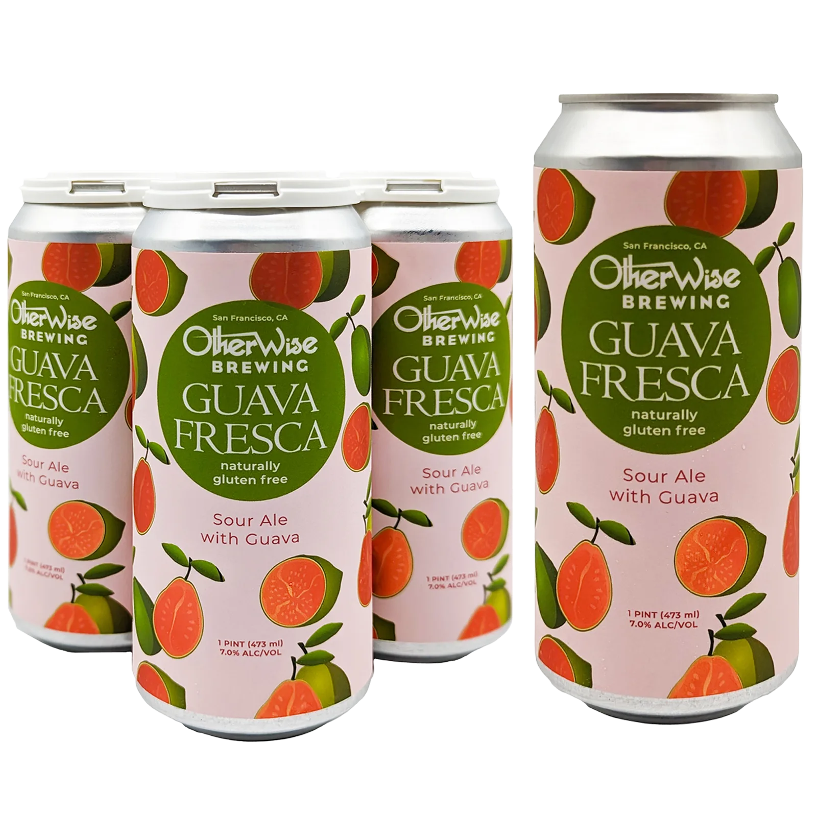 Otherwise Brewing Guava Fresca Sour Ale 4pk 16oz